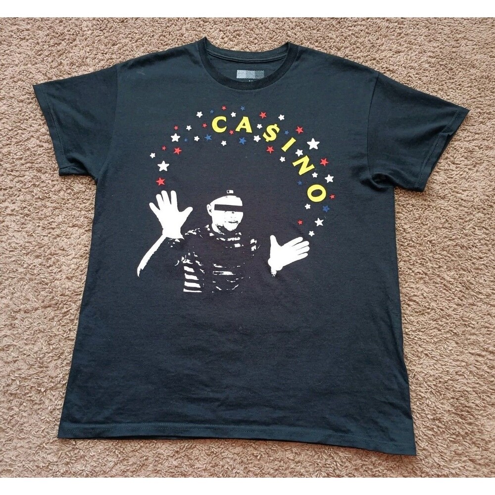 Baby Keem Tour T-Shirt Men's Size Medium Graphic Print Black Short Sleeve